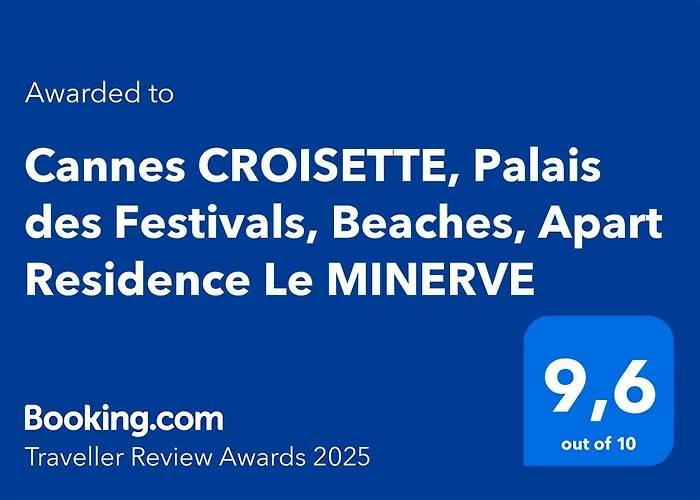 Cannes Croisette, Palais Des Festivals, Beaches, Apart Residence Le Minerve